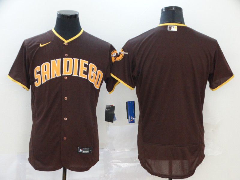 Men San Diego Padres Blank brown Nike Elite MLB Jerseys->st.louis cardinals->MLB Jersey